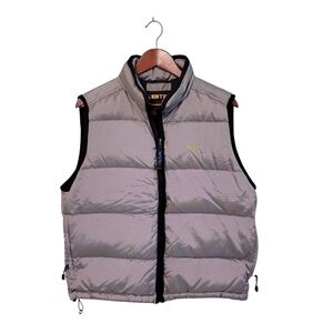 Eddie Bauer Ebtek Goose Down Puffer Vest Outdoor Hiking Skiing Size Mens Small